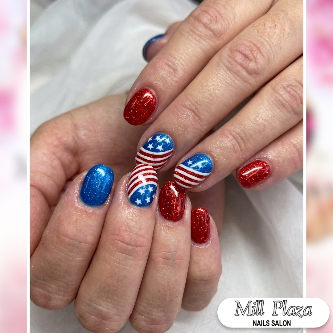 Mill Plaza Nails Salon nail work in Aspen, Colorado